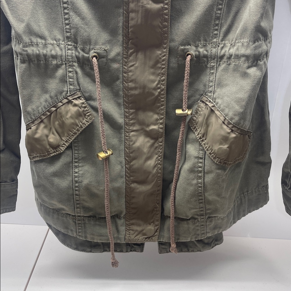 American Rag Green Army Jacket - Small - Picture 4 of 5